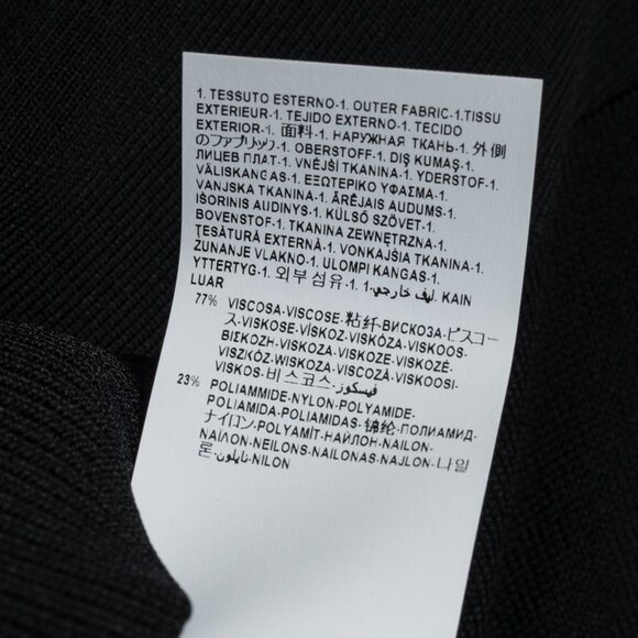 Versus Versace PF/18 Black V-Charm Embellished Sweater - Picture 11 of 14